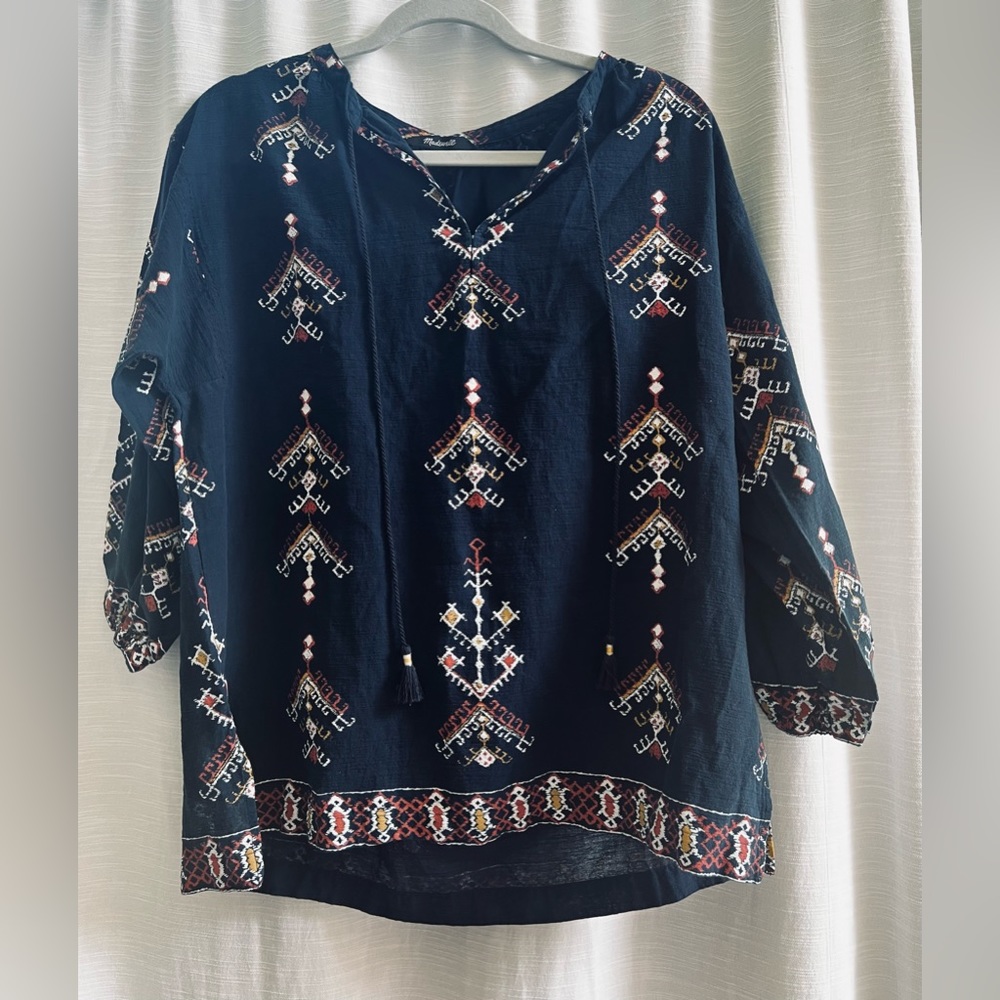 Madewell linen xsmall shirt